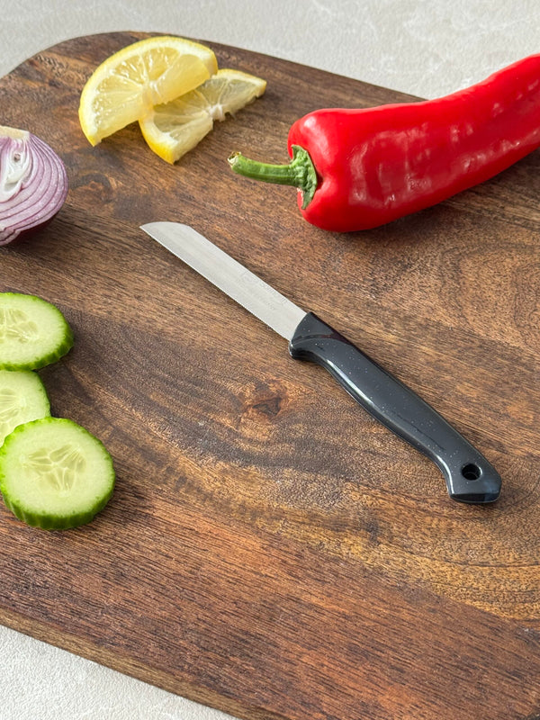 Solingen schilmes met kartel | rvs | zwart