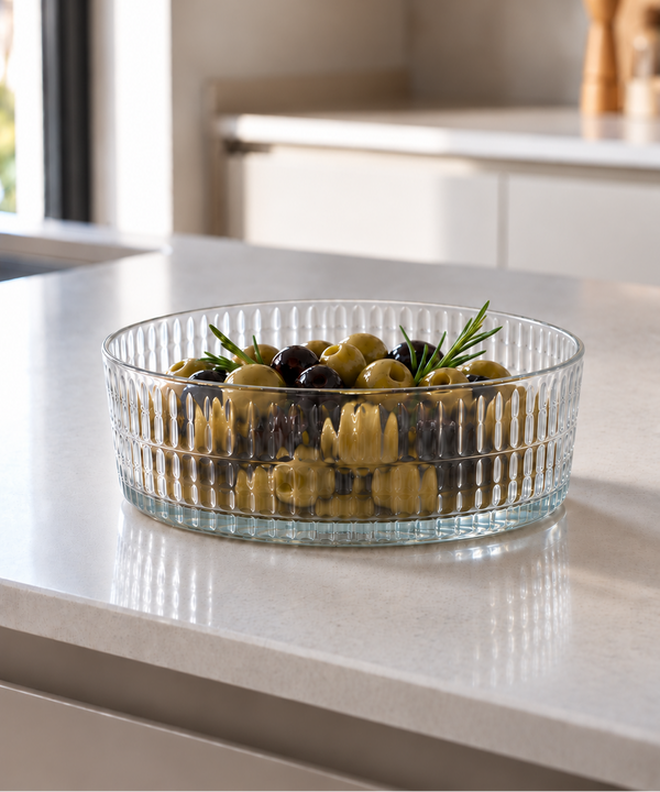 Paşabahçe Rain glazen schaal Ø 20 cm, 1460 ml | 5300001