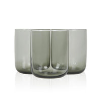 Pasabahce Iconic drinkglazen | zwart | 3 stuks | 280 ml