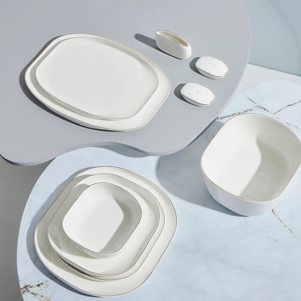Karaca Streamline Plato Gold 59 delig 12 persoons servies set