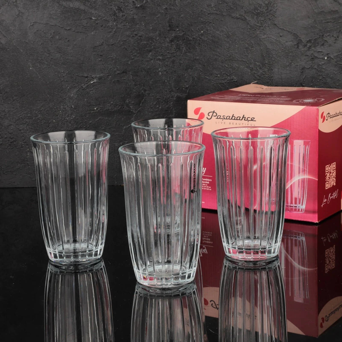 Pasabahce Joy longdrinkglazen | 4 stuks | 365 ml