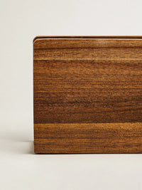 Serva acacia houten servethouder