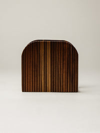 Vivid acacia houten servethouder