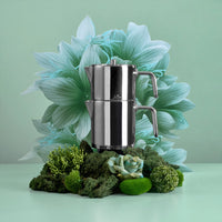 Jumbo Metalix Midi RVS inductie theepot – 18/10 Roestvrijstaal – 1,2 + 0,9 Liter