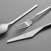 Jumbo 5100 Quartz 84-delige bestekset – 12 Persoons – Premium 18/10 RVS