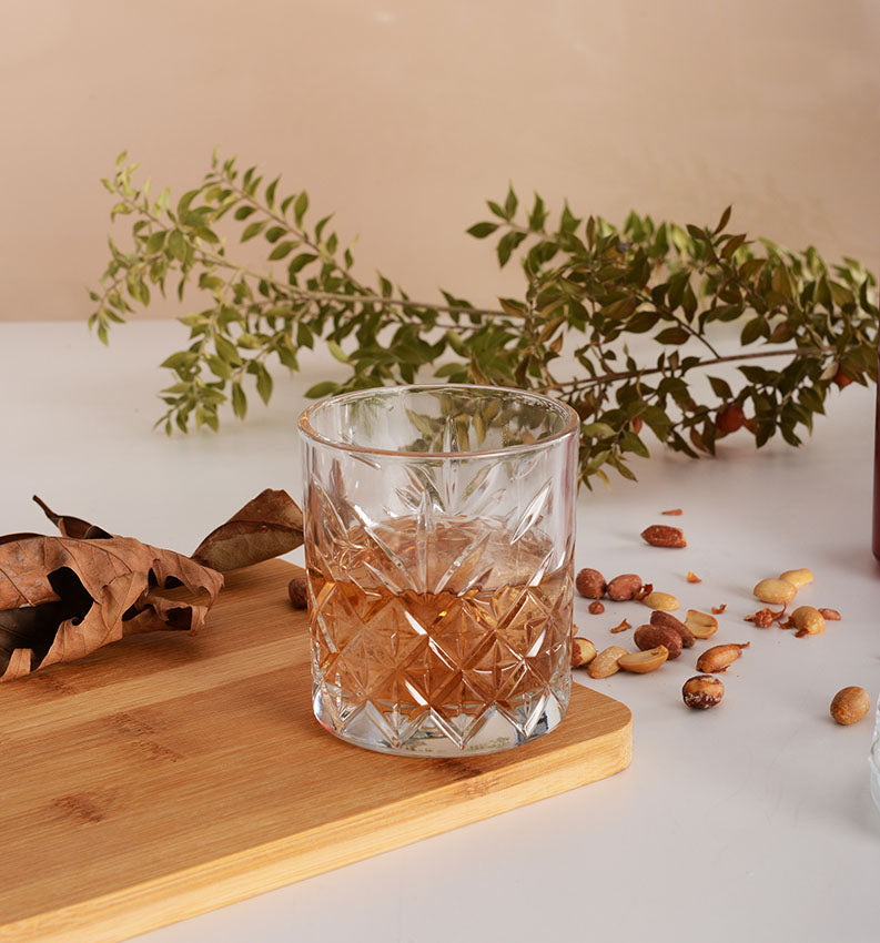 Pasabahce Timeless whiskeyglazen 4 stuks – 345 cc
