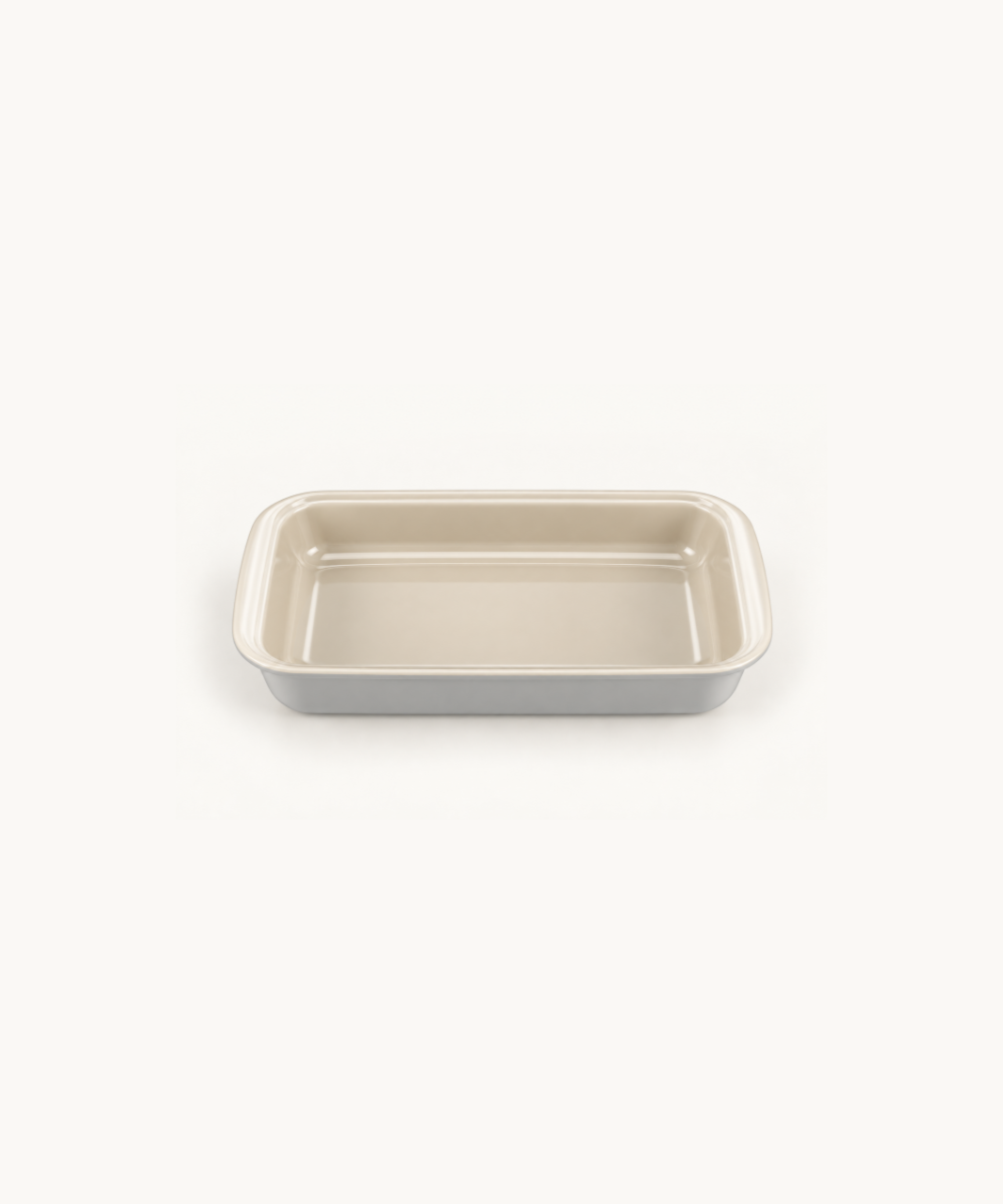 Rechthoekige ovenschaal grijs, 1600 ml – afbeelding 2