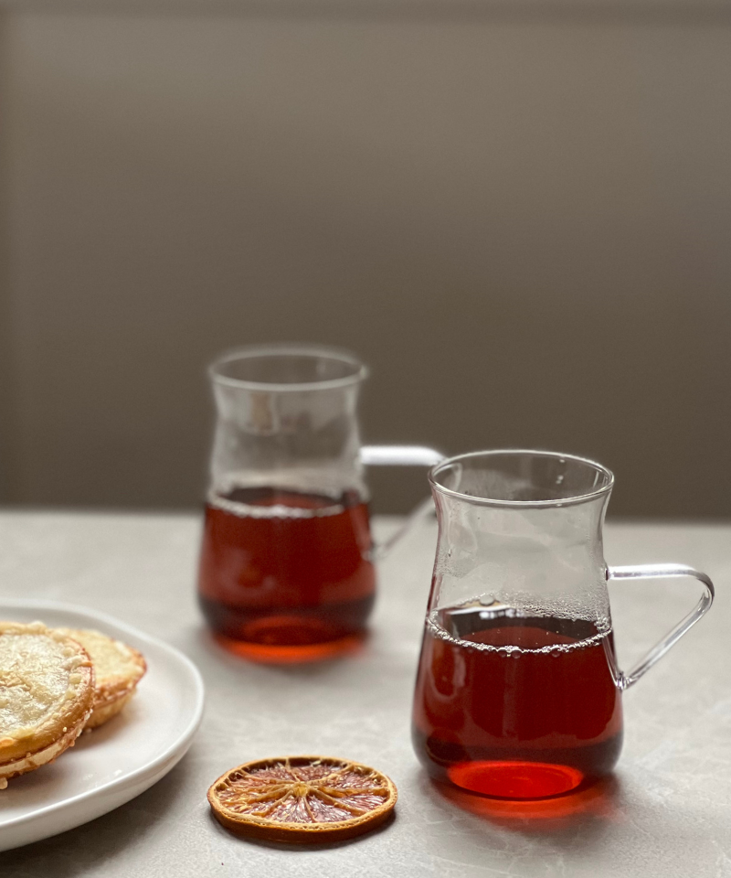 Ela borosilicaat theeglazen | 6 stuks | 205 ml