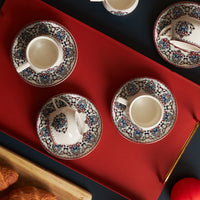 Karaca Nakkas 12-delige koffiekopjes set voor 6 personen