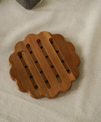 Acaciahouten Pannenonderzetter