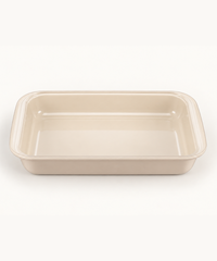 Rechthoekige ovenschaal beige, 3000 ml – afbeelding 2