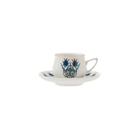 Karaca İznik nieuwe vorm set van 6 Koffiekopjes 90 ml