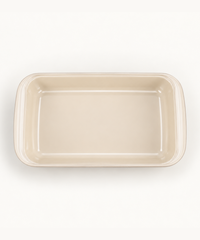 Rechthoekige ovenschaal beige, 3000 ml – afbeelding 3