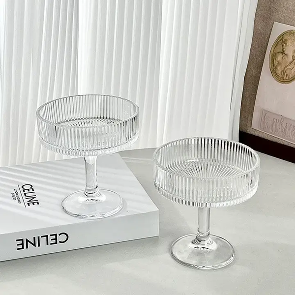 Ripple champagne glazen | 6 stuks | 220 ml