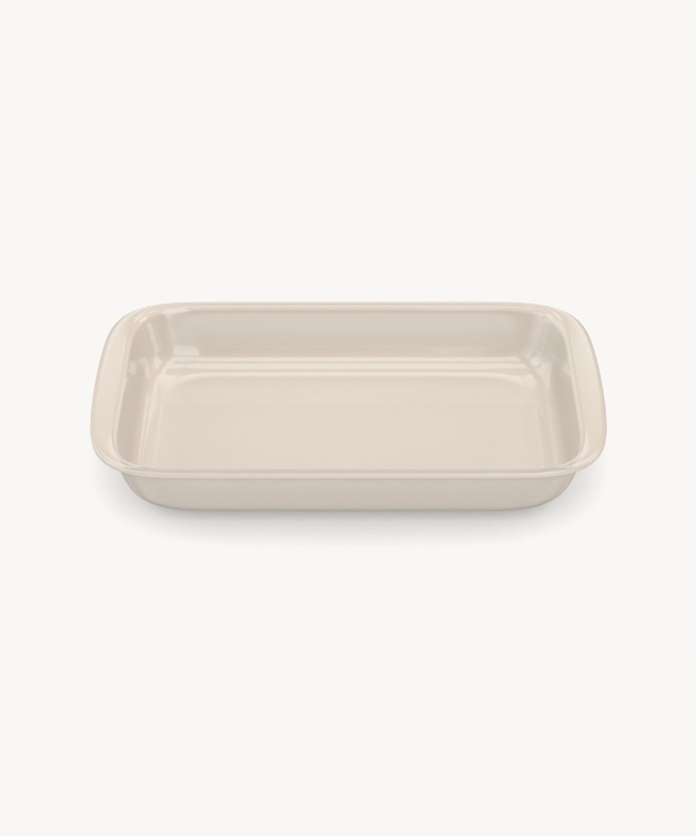 Rechthoekige ovenschaal beige, 2200 ml