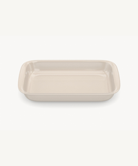 Rechthoekige ovenschaal beige, 2200 ml