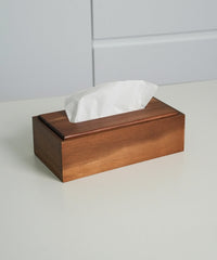 Acaciahouten Tissuebox Compact