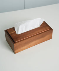 Acaciahouten Tissuebox Compact