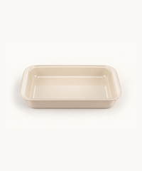 Rechthoekige ovenschaal beige, 2200 ml – afbeelding 2