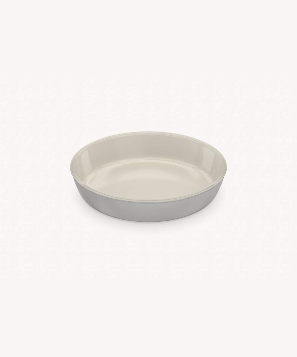 Ovale ovenschaal grijs, 1600 ml