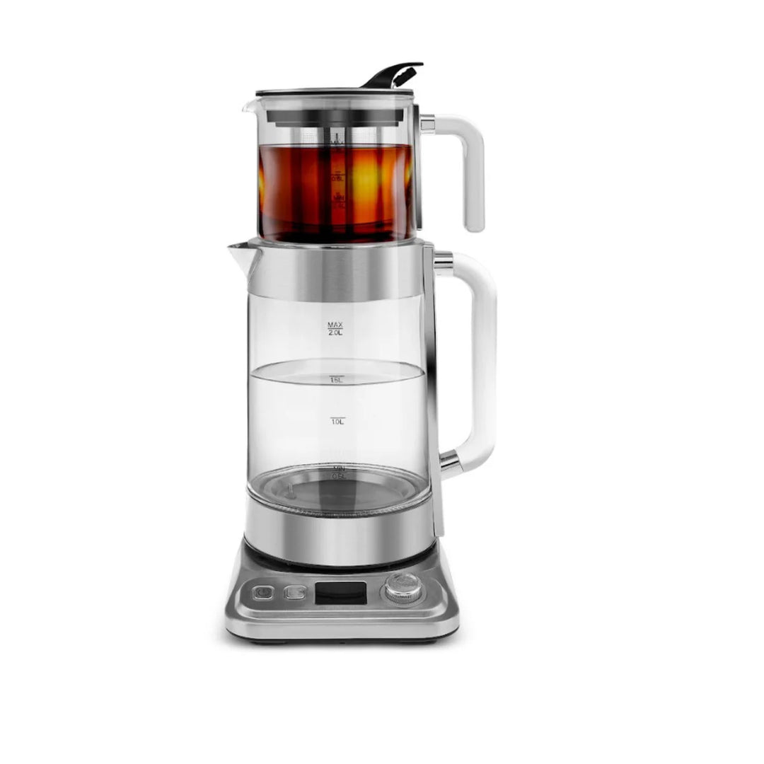 Karaca x Refika XL glazen theemachine en waterkoker | 2200W | 2,8L