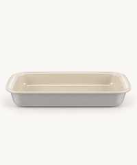 Rechthoekige ovenschaal grijs, 3000 ml