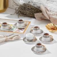 Karaca Globe 12-delige koffiekopjes set – 90 ml