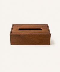Acaciahouten Tissuebox Compact