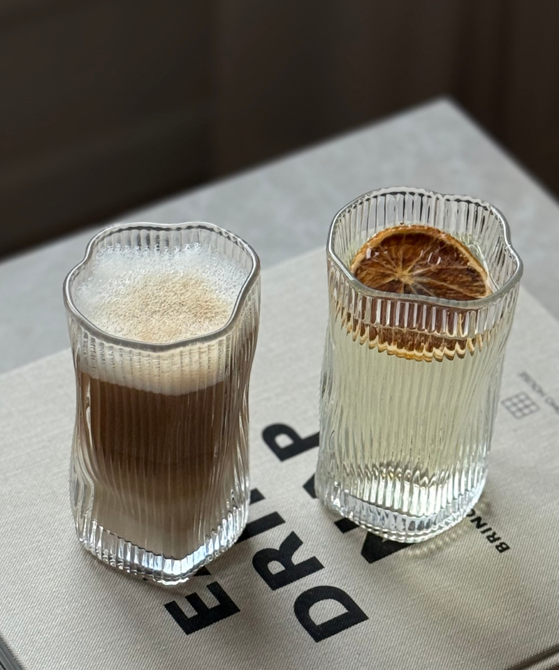 Diamond clear stripe longdrinkglazen | 6 stuks | 280 ml