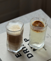 Diamond clear stripe longdrinkglazen | 6 stuks | 280 ml