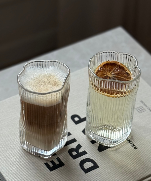 Diamond clear stripe longdrinkglazen | 6 stuks | 280 ml