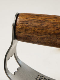 Prateg rvs knoflookpers met acaciahouten handvat
