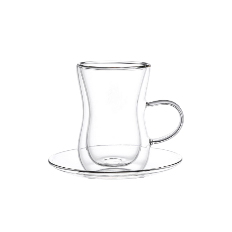 Schäfer Atea dubbelwandige theeglazen | 4-delig | 150 ml