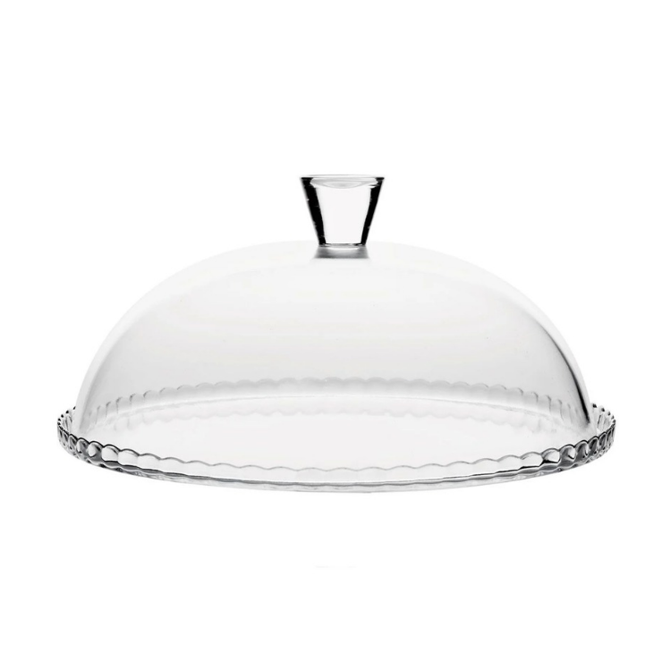 Pasabahce Patisserie glazen taartstolp – 32 cm