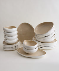 Bricard Barles serviesset | 25-delig voor 6 personen | beige
