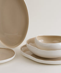 Bricard Barles serviesset | 25-delig voor 6 personen | beige