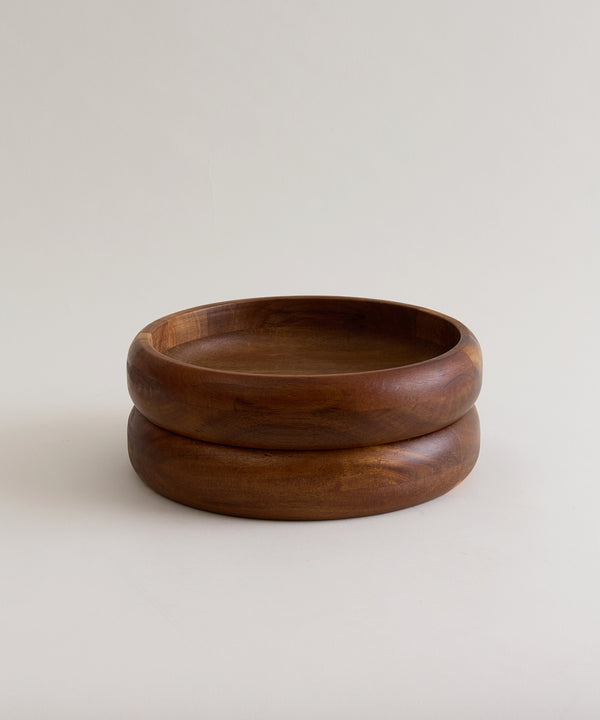 Bricard Acacia Snackschaal Ø18 cm | Massief Acaciahout 