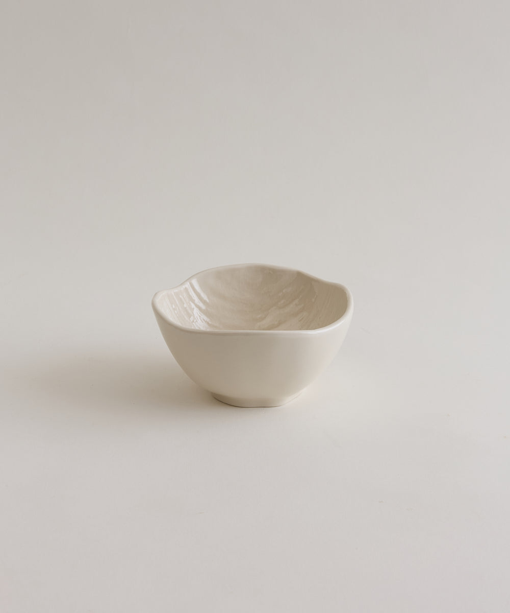 Fiora Dipschaaltjes 6-delig | Ø9 cm | Beige Keramiek | Gulcan Home