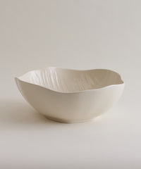 Fiora Saladekom Ø23,5 × 8 cm | Beige Keramiek