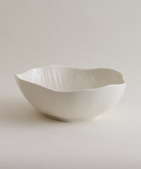Fiora Saladekom Ø23,5 × 8 cm | Wit Keramiek 