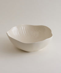 Fiora Saladekom Ø23,5 × 8 cm | Beige Keramiek