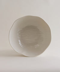 Fiora Saladekom Ø23,5 × 8 cm | Wit Keramiek 