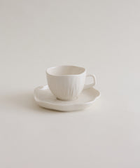 Fiora espressokopjes set voor 6 personen wit