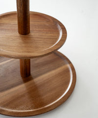 Lumo acaciahouten etagere – 25 cm