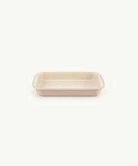 Rechthoekige ovenschaal beige, 1600 ml – afbeelding 2