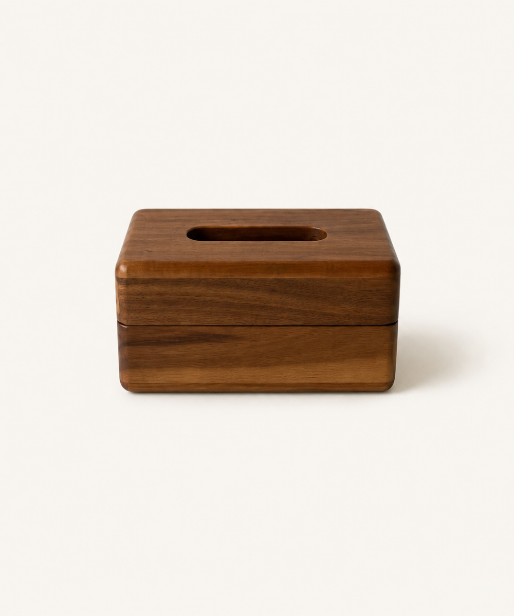 Acaciahouten Tissuebox