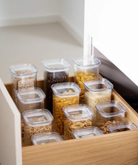 Voorraadpot Kare stripe | 2 stuks | 1900 ml