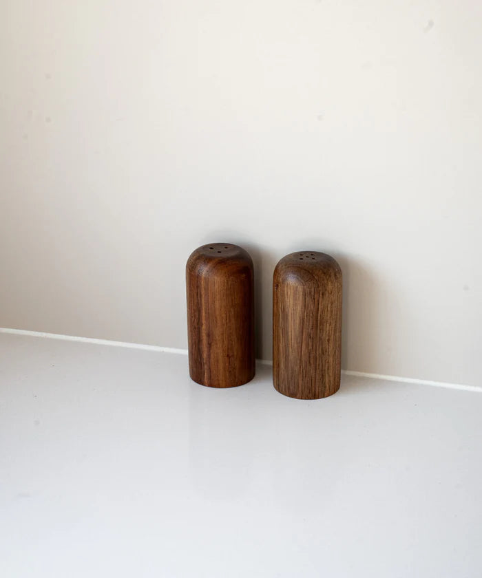 Nivo acaciahouten zout- en peper set – 2-delig
