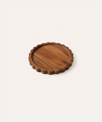 Acaciahouten Golfplateau met Decoratieve Rand