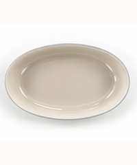 Ovale ovenschaal grijs, 4000 ml – afbeelding 3